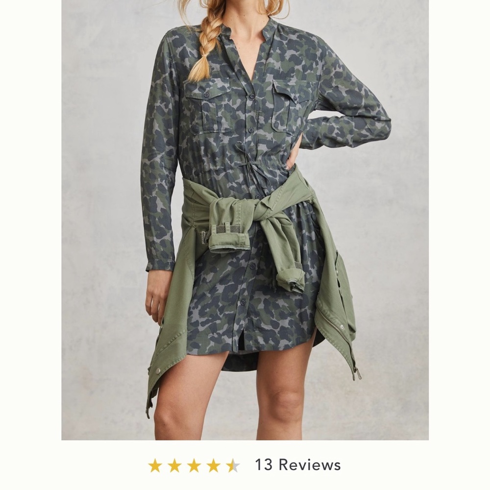 Anthropologie camp dress in excellent condition